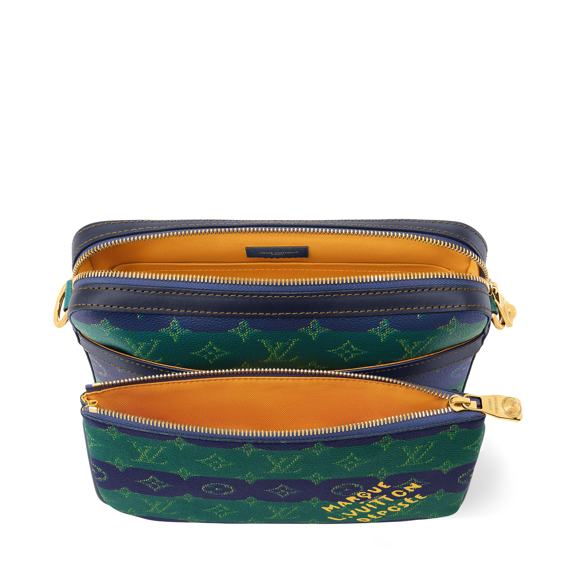 Trio Messenger Monogram Heritage - Bags and Small Leather Goods